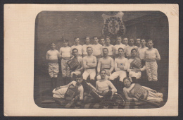 GYMNASTICS - Auszubildende, Trainees, Old Photo Postcard, Year 1914 - Gymnastique