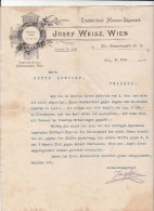 Josef Weisz, Wien, Traiskirchner Marmor-Sägewerk, 2.juni 1910. - Autriche