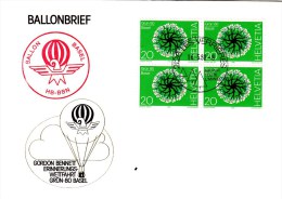 VOL BALLON  1980 - First Flight Covers