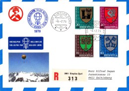 VOL BALLON  1979 - First Flight Covers