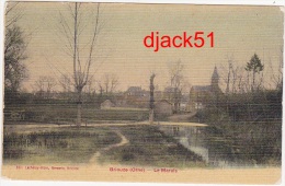 61 - Briouze (Orne) - Le Marais - Carte Toilée - Briouze