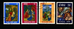 IRELAND/EIRE - 1996  CHRISTMAS  SET FINE USED - Oblitérés