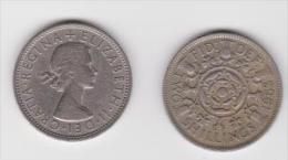 GRAN BRETAGNA  2 SHILLING  ANNO 1963 - J. 1 Florin / 2 Shillings