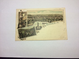 Hagen PLZ 58089 Gruss Aus Postkarte Ansichtskarte AK Litho 1898 - Hagen