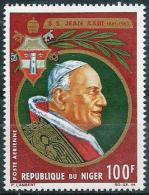 NIGER Pape Jean JEAN XXIII. Yvert PA 49. ** MNH - Pausen