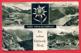 158546 / HALLER 1152 M Am  HALDENSEE - TANNHEIM , GAICHTPASS , MONTAIN WATERFALL LAKE BOAT - Austria Osterreich Autriche - Tannheim