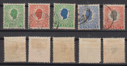 Dänemark Denmark West India Mi# 29-33 Used - Deens West-Indië