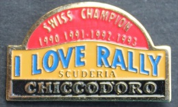 I LOVE RALLY - SCUDERIA CHICCODORO - SWISS CHAMPION 1990-1991-1992-1993 - CAFE        -   (12) - Rally