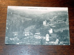 Carte Postale Ancienne : SAINT-GERMAIN LAVAL : La Vallée De Baffy , Animé, 1918 - Saint Germain Laval