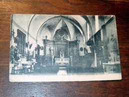 Carte Postale Ancienne : BESSE SUR ISSOLE : Interieur De L' Eglise - Besse-sur-Issole