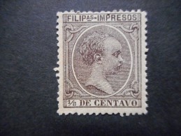 FILIPINAS 1890 ALFONSO XIII Edifil Nº 79 (*) - Filippine