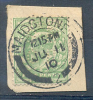 Perfin Perforatie  " S E C  R "   - Centrale Stempel MAIDSTONE - Otros & Sin Clasificación