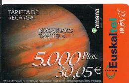 TARJETA EUSKALTEL PLANETA - Euskaltel