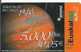 TARJETA EUSKALTEL PLANETA - Euskaltel