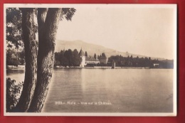 TCO-15 Rolle, Vue Sur Le Château Depuis L'île De La Harpe.  SG 3133. Cachet Rolle 1926 - Rolle