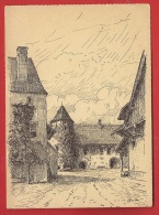 TCO-31 Duillier, Vieux Château Des Ducs De Savoie, Dessin. Edition Hôpital De Nyon, Non Circulé - Duillier
