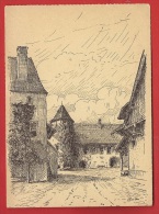 TCO-31 Duillier, Vieux Château Des Ducs De Savoie, Dessin. Edition Hôpital De Nyon, Non Circulé - Duillier
