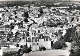 Cpsm(85) En Avion Au Dessus De Mouilleron En Pareds Chateau De La Motte Et Vue Generale - Mouilleron En Pareds