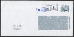 SWITZERLAND LIESTAL 2000 - MAILED ENVELOPE - LIESTALS TOR STEHT ALLZEIT OFFEN - Storia Postale