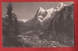 TSR1-18  Murren Wetterhorn, Eiger Mönch, , Gelaufen In 1923 - Mürren