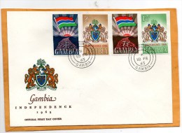 Gambia 1965 FDC - Gambia (1965-...)