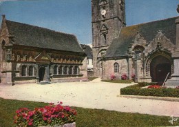 H07 / DEPT  29 CPSM SIZUN OSSUAIRE ET PORCHE EGLISE NON VOYAGEE VOIR DOS - Sizun