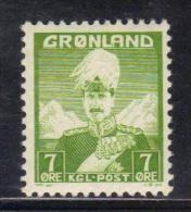 W187 - GROENLANDIA 1938 , Cristiano X Il N. 3  ***  MNH - Ungebraucht