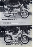 Omer Scrambler 50 4v Lory 50 4v Depliant Originale Factory Sales Brochure Catalog Prospekt - Motorräder