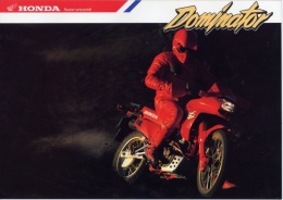 Honda Dominator NX 650 1988 Depliant Originale Factory Sales Brochure Catalog Prospekt - Motorräder
