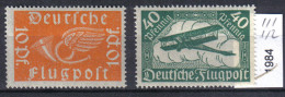 DR Mi. 111 / 112 * - Unused Stamps
