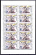 ** Slovaquie 1995 Mi 226 Klb., Le Feuille, (MNH) - Blocchi & Foglietti