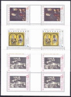 ** Slovaquie 1997 Mi 292-4 Klb., Les Feuilles, (MNH) - Blocchi & Foglietti