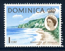 Dominica 1963-65 Definitives - 1c Seashore At Rosalie Used - Dominica (...-1978)