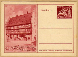 Carte Entier Postal Deutsches Reich Hanau - Hanau