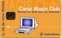 @+ Carte à Puce Magis Club - Minitel - France Telecom - Autres & Non Classés