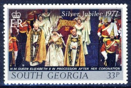 +K505.South Georgia 1977. E II Jubilee. Michel 58. MNH(**) - Zuid-Georgia