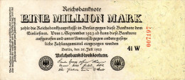 Germany,1 Million Mark,Ro.92 C, 25.07.1923,P.94,used,see Scan - 1 Mio. Mark