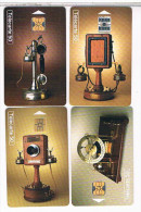 4 TELECARTE  FRANCE  TELECOM   TELEPHONES    BE - Telefone