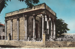 Algérie - Tébéssa - Le Temple De Minerve (carte Colorisée, Dentelée - Tebessa