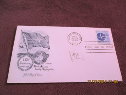 USA 1959 FDC With Mi#750 NATO - 1951-1960