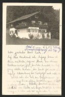 BAD WIESSEE Landhaus CARLOTTA Bayern Miesbach 1952 - Bad Wiessee