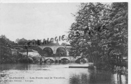 87 -ST - SAINT PRIEST TAURION-  LES PONTS SUR LE TAURION - Saint Priest Taurion