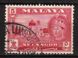 SELANGOR - 1961/62 YT 82 USED - Selangor