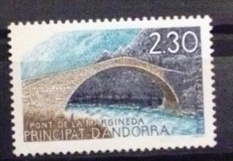 ANDORRE PONT, PONTS  Yvert N°385. PONT DE LA MARGINEDA. MNH, Neuf Sans Charniere - Ponts