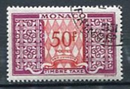 Monaco YT  Taxe 38 A Oblitéré - Used Stamps