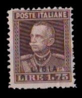 (002) Italie / Italy / Libya  King / Roi / König / Surcharges / Overprints  * / Mh  Michel 70 A - Libië