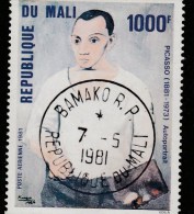 MALI -  POSTE AERIENNE N° 410 OBLITERE -PICASSO - ANNEE 1981 - Mali (1959-...)