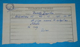 ROMANIA 1968 TELEGRAMM - Telégrafos