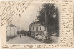 LIBOS  Avenue De La Gare Precurseur Timbrée TTB - Libos