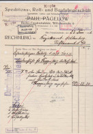 Facture Rechnung Paul Pägelow Berlin 1936 - 1900 – 1949